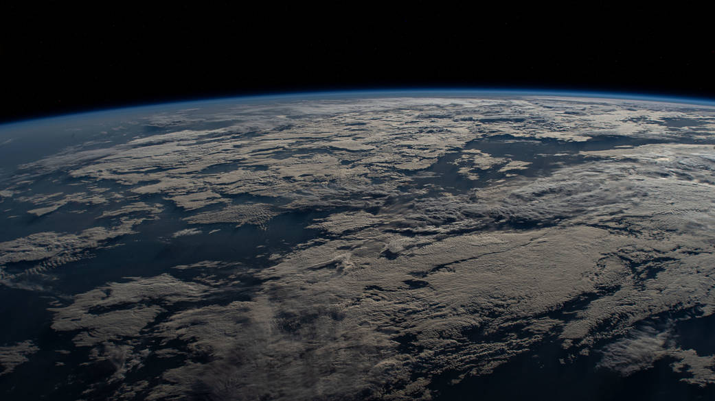 Earth's limb photographed from the International Space Station